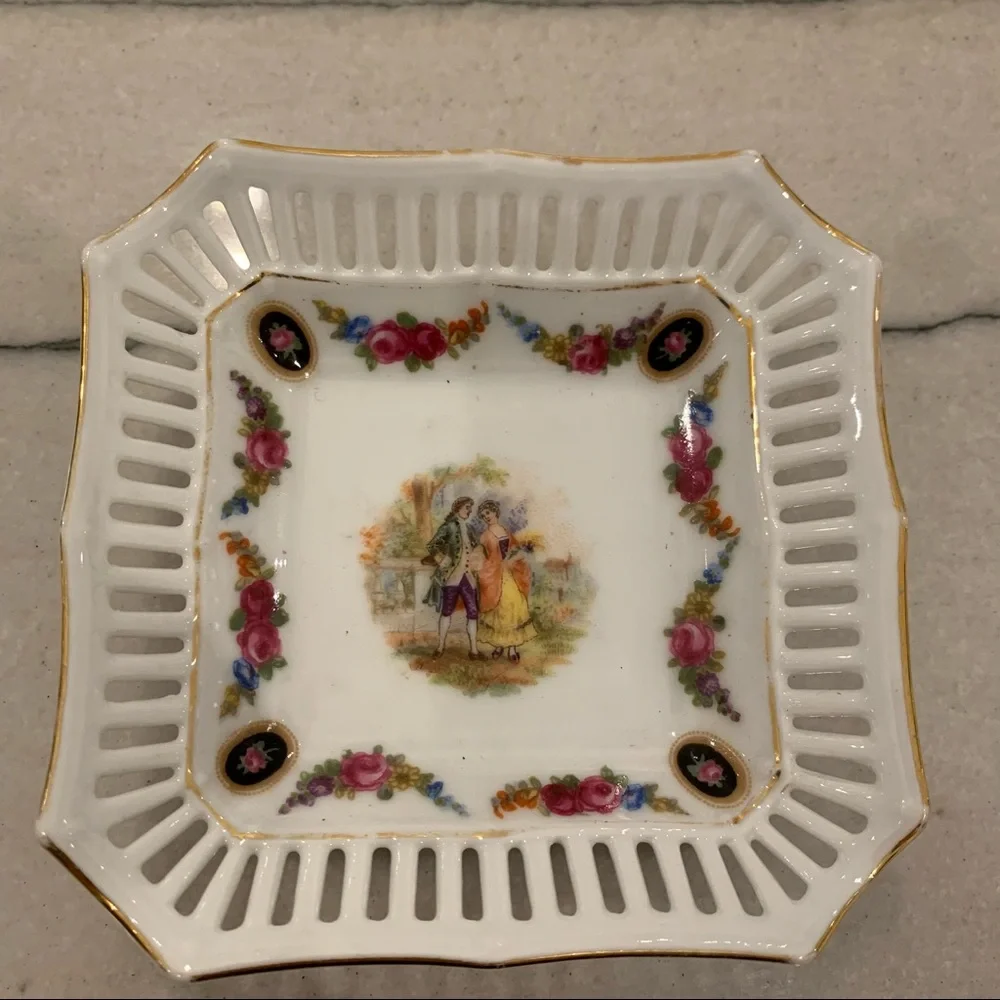 Vintage Trinket Dish - Picture 5 of 7